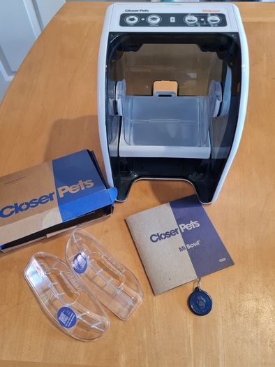 Closer Pets MiBowl Microchip pet feeder