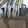 Kids Childrens golf clubs putter and bags Image 2