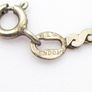 Vintage 925 Sterling Silver Flat Curb Chain Image 5