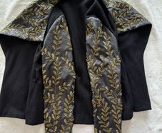 Black Gold Embroidered Jacket