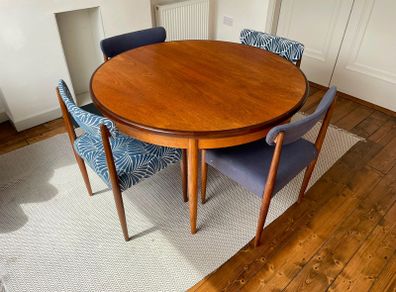 Mid-Century G-Plan Table & Chairs