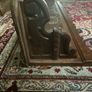 Old coat rack with brass hooks, large and heavy Image 6