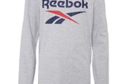 Reebok Junior  Long Sleeve T-Shirt  Grey