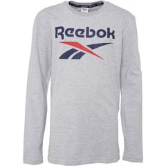 Reebok Junior  Long Sleeve T-Shirt  Grey