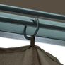 Gazebo with Curtain and String Lights 400x300 cm Taupe Aluminium Image 10