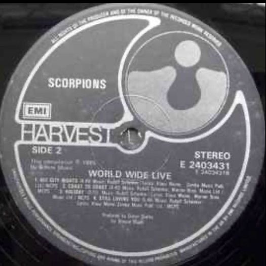 Scorpions Vinyls