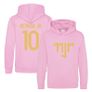 Kids Neymar Jr Inspired Soccer Hoodie Jumper footy merch Jumper Neymar Jr Merch Boys Girls Gift Top Tee 5-13yrs Number 10 # 10 Image 2