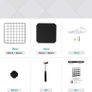 16 Cube Metal Wire Storage Organiser, DIY Closet Cabinet and Modular Shelving Grids, Wire Mesh Shelves and Rack (FREE SHIPPING) Image 5