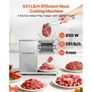 Meat Cutting Machine, 850W Commercial Slicer, 5mm Heavy Duty Stainless Steel Blade Shredder for Boneless Meat Soft Vegetables, Electric Food Slicers for Kitchen Restaurant Supermarket Image 2