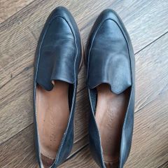 Leather loafers