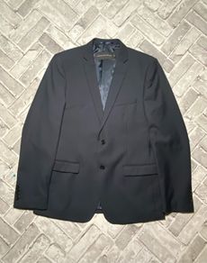 French Connection Mens Suit Navy Jacket Dinner Blazer Size 42