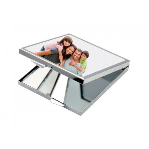Personalised Square Shaped Compact Mirror