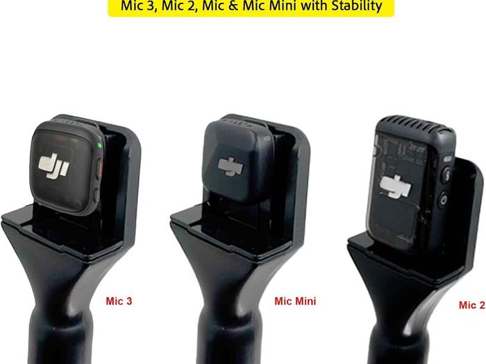 Wireless Microphone Handheld Stick with Windshield Foam and Mic Flag Compatible with Multiple Microphones (Brand New)