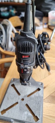 dremel and drill press