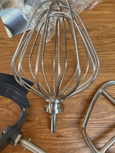 kenwood chef stainless steel replacement bowl and accessories