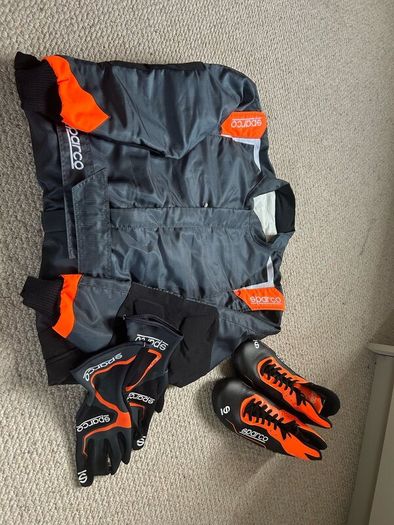 Sparco Kart-wear bundle.