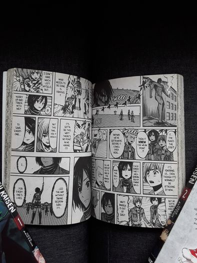 Manga books Attack on Titan