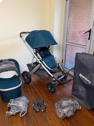 As new Uppababy Vista V2 Finn colour