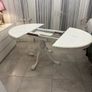 extendable vintage table and chairs Image 4