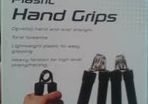 Sportline plastic hand grips - 2 in set