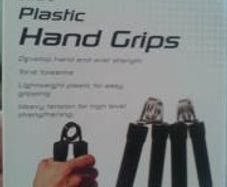 Sportline plastic hand grips - 2 in set