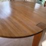 Circular Oak Table Image 4