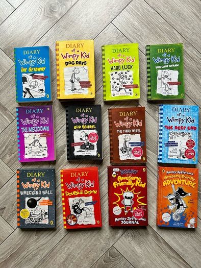 Wimpy Kid Books Collection