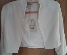Monsoon Crop Ivory Jacket