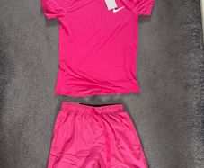 Pink Nike Dri Fit Set Size M