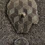 Star wars. Millennium falcon,  pin back badge. Image 2