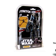 Stretch Mini Star Wars Darth Vader Action Figure Brand New Sealed