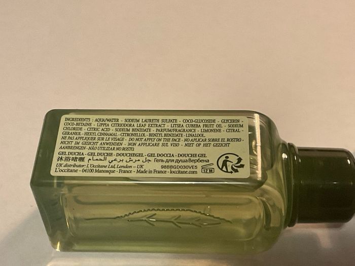L'Occitane travel set