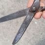 W. Whitney Vintage Forged Tailoring Shears Image 5