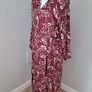 Part Two burgandy dress size 46, UK 18 Image 3