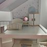 Wooden Dolls house and furniture Image 2