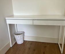 White desk