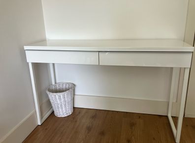 White desk