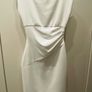 Diane Von Furstenberg flattering white dress size 8 Image 3
