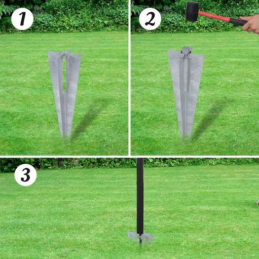 Euro Fence Steel 10x0.8 m Grey
