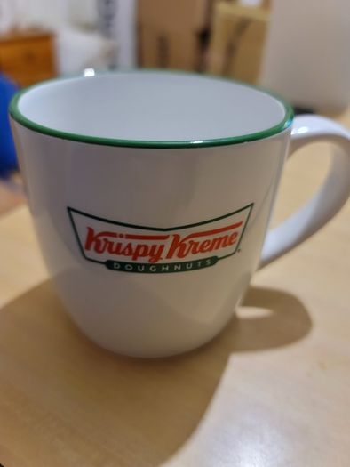 Rare Krispy Kreme Doughnuts USA Coffee Mug Brand New