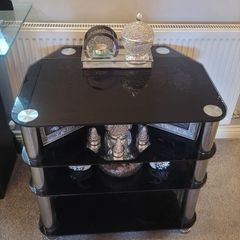 Black glass unit
