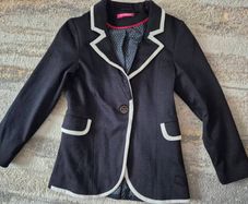 girl's navy jacket, size 7-8y