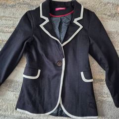 girl's navy jacket, size 7-8y