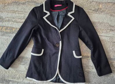 girl's navy jacket, size 7-8y