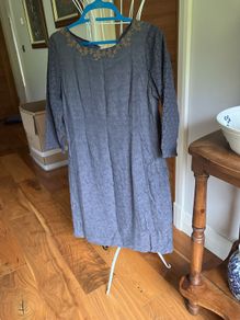 grey dress