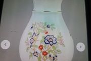antique  Royal Tara wedding vase