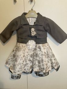 Stylish Dress with Jacket 9m-2yrs