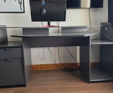 Large computer desk