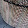 Unique Snuggle Chair and Foot Stool Image 4