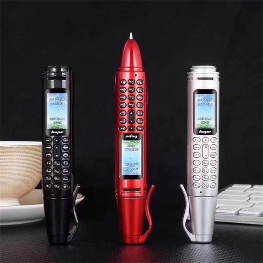 Ak007 Pen Type Mini Mobile Phone 0.96 Inch Screen Gsm Bluetooth-compatible Camera Dialer portable With Voice Recorder speaker